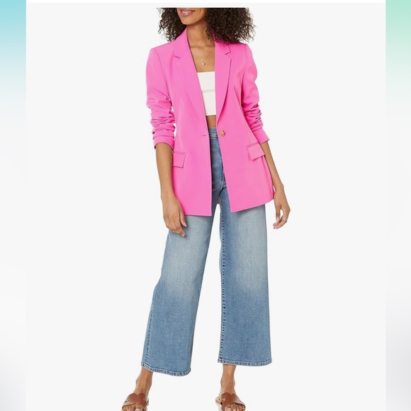 The Drop NWT large Blake long
Vibrant Pink Blazer - Picture 1 of 10